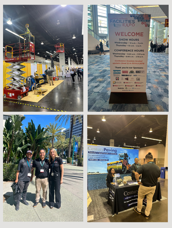 A collage of people at a convention

Description automatically generated