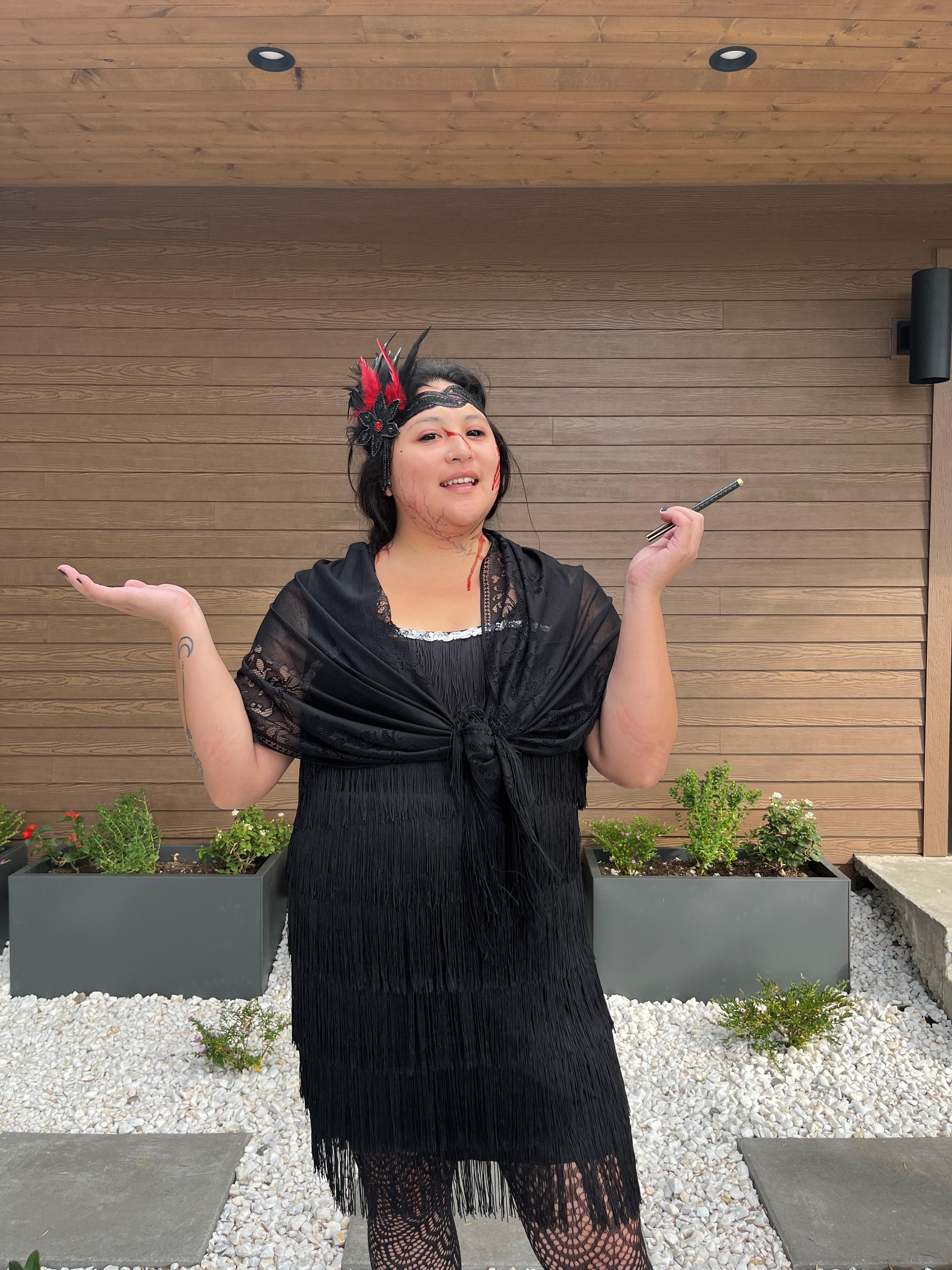 Decades of the Dead Day Winner – Tech Admin Lily, Roaring 20’s Glam but Dead 