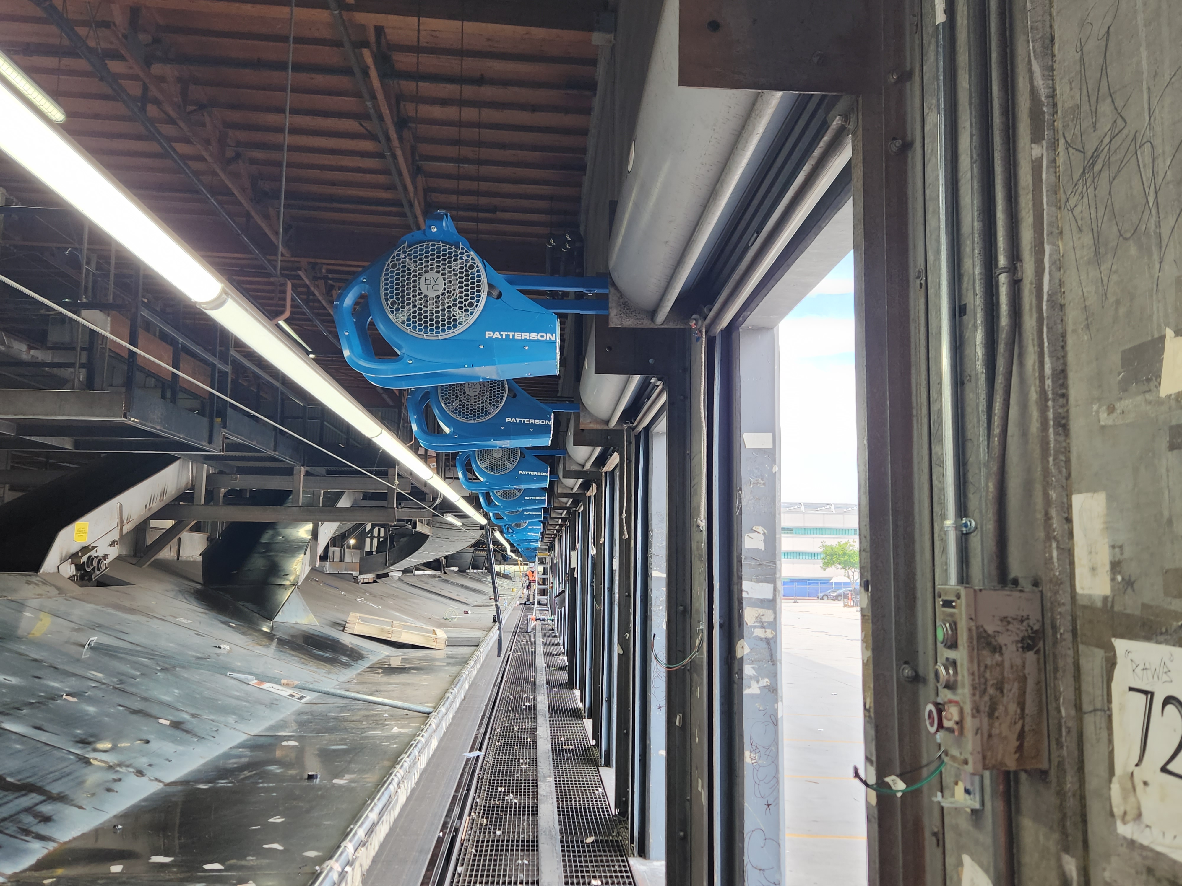 UPS Facility | Industrial Fan Installation