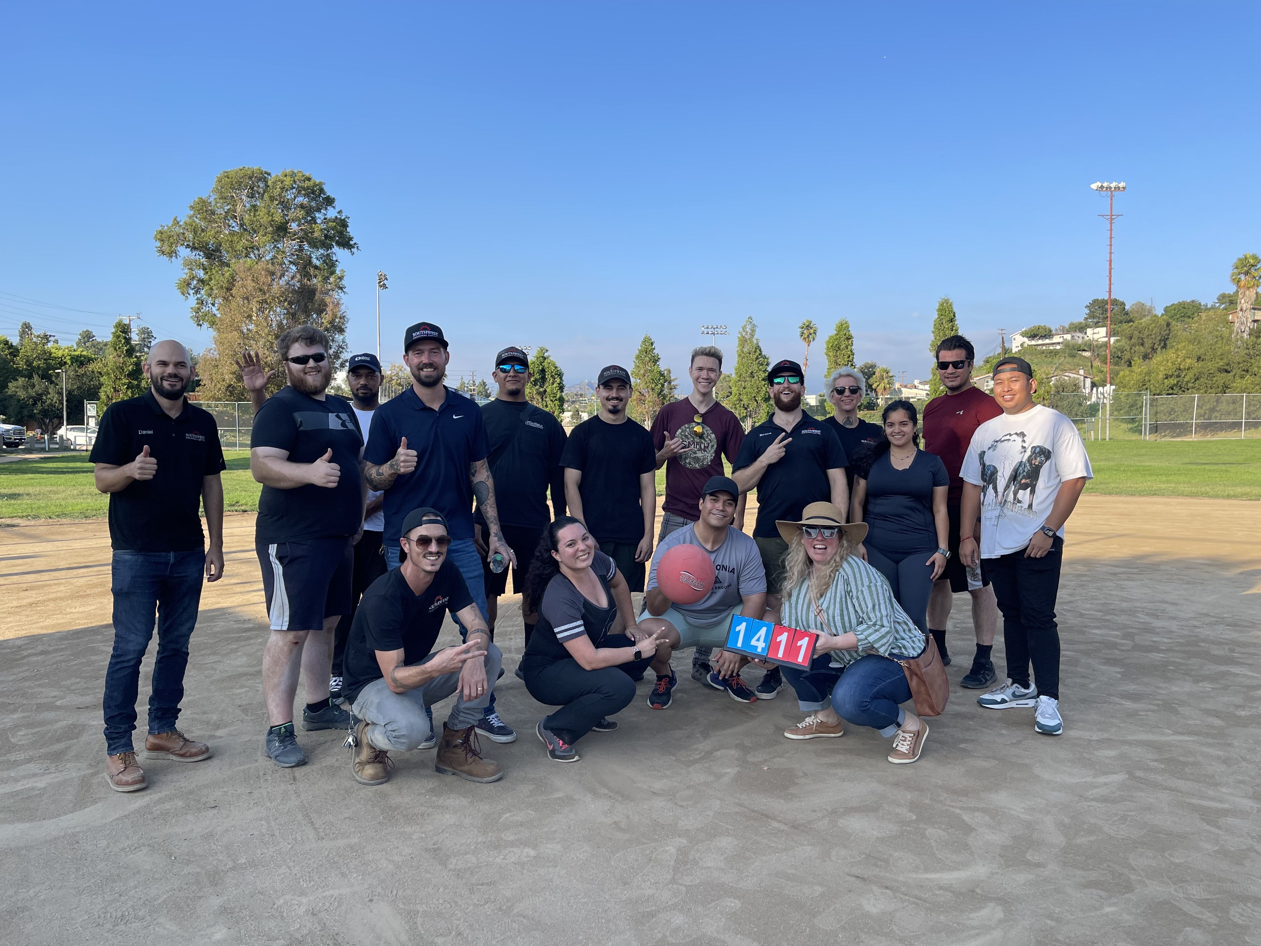 End-of-Summer Kickball Match